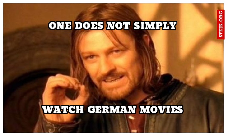 one does not simply