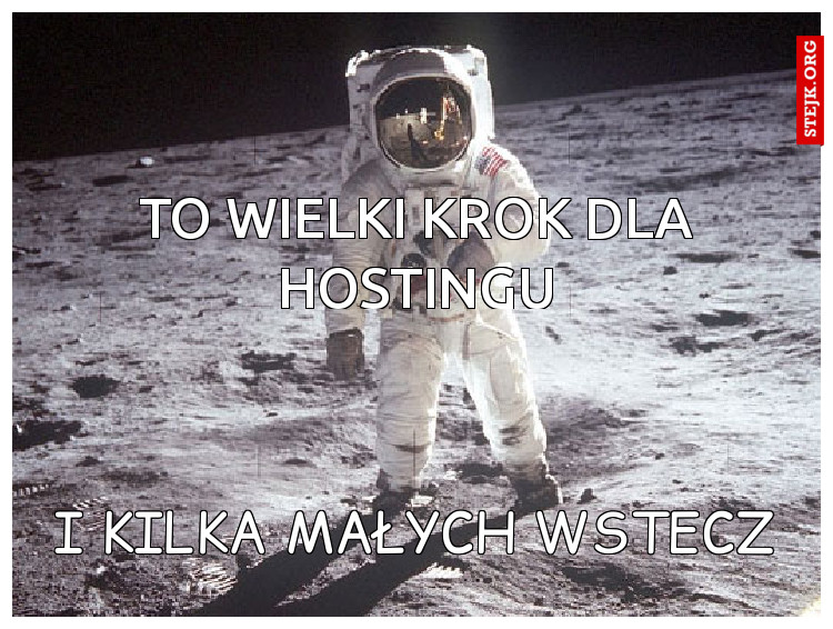 To wielki krok dla hostingu