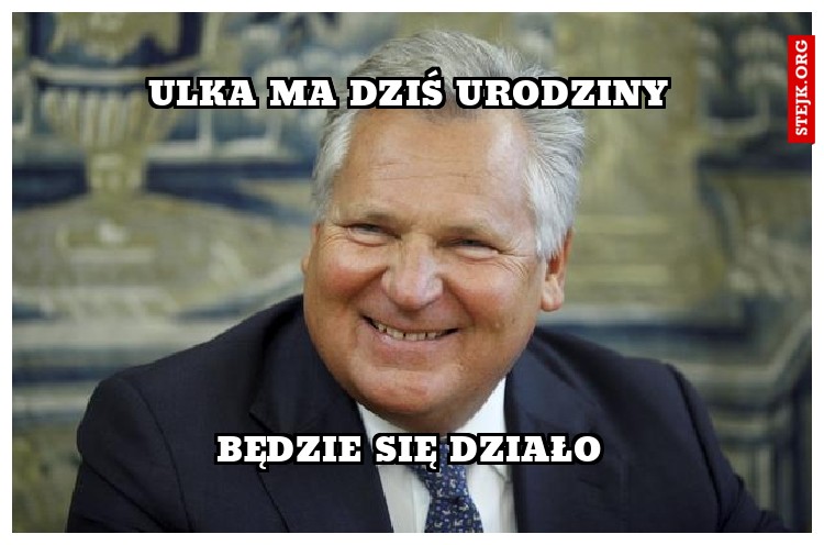 ULKA MA URODZINY
