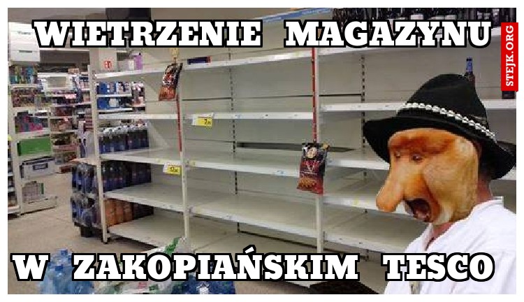 wietrzenie  magazynu