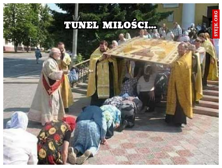 tunel miłości...