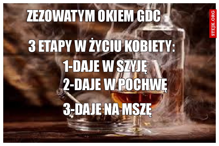 3 etapy w życiu kobiety: