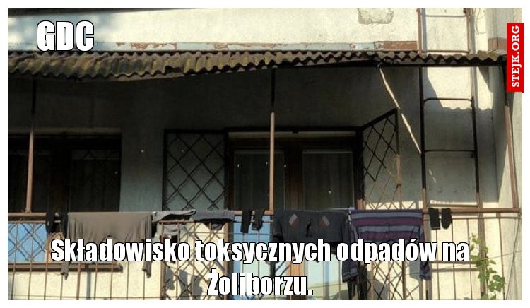 Składowisko toksycznych odpadów na Żoliborzu.