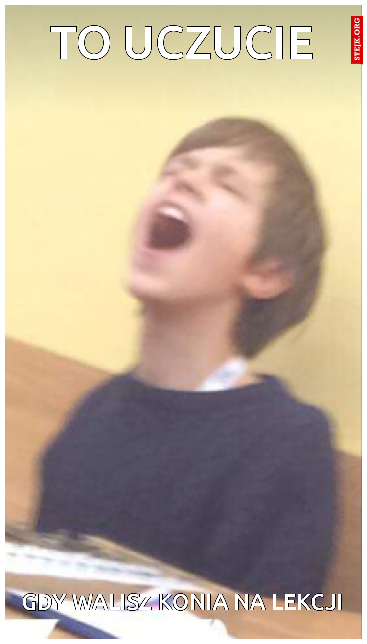 To uczucie