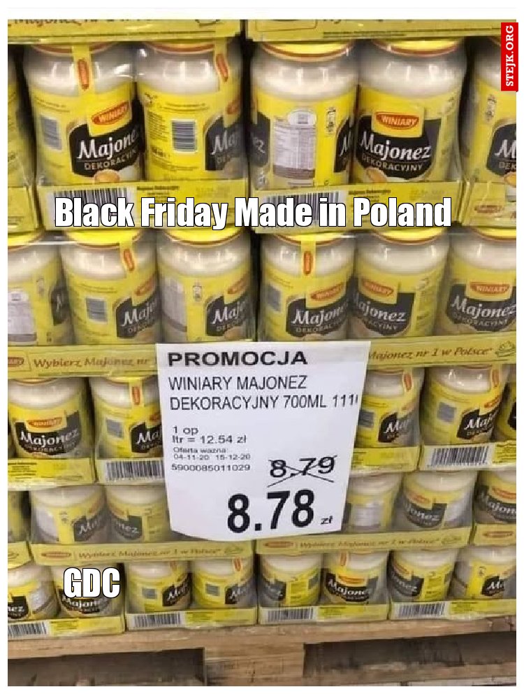 Black Friday Made in Poland
