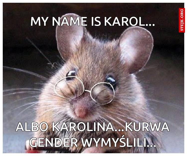 my name is karol...