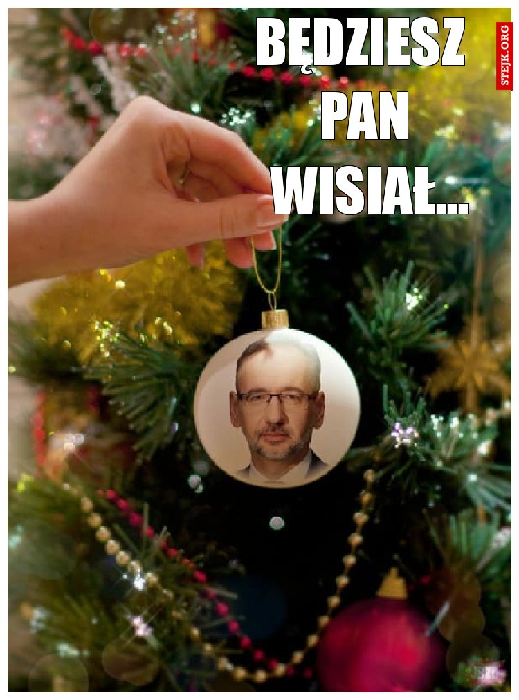 będziesz   pan  wisiał...