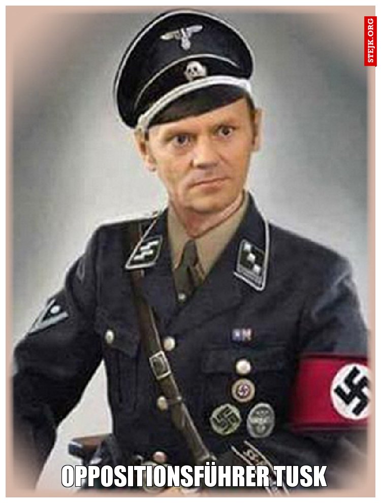 Oppositionsführer Tusk 