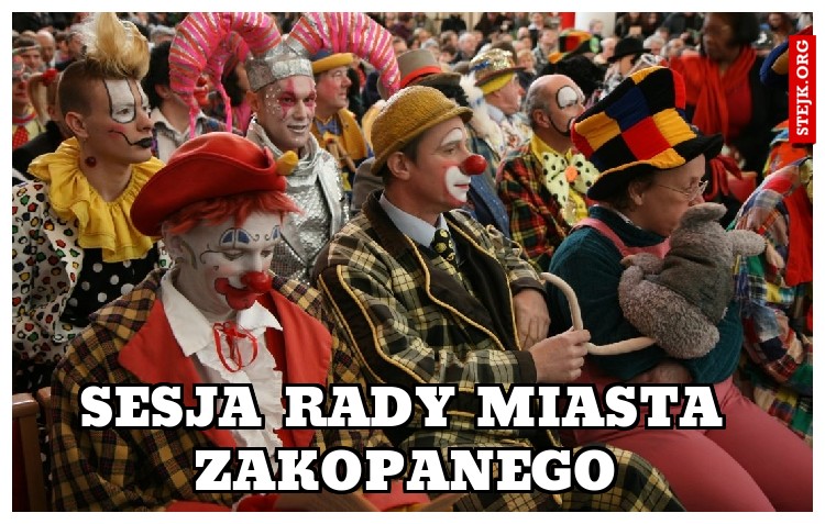 sesja rady miasta zakopanego