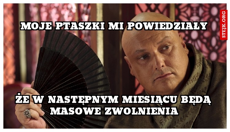 Moje ptaszki mi powiedziały