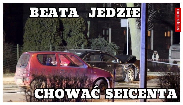 beata  jedzie
