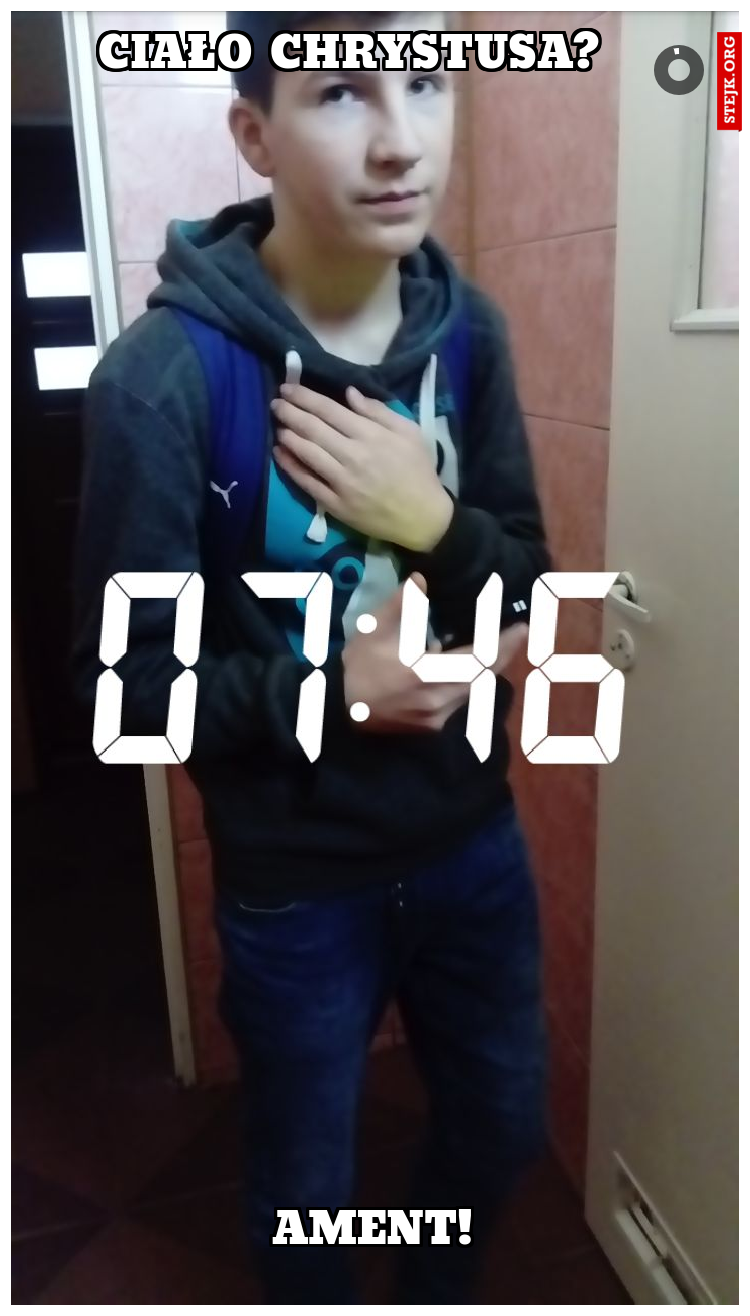 Ciało Chrystusa? 