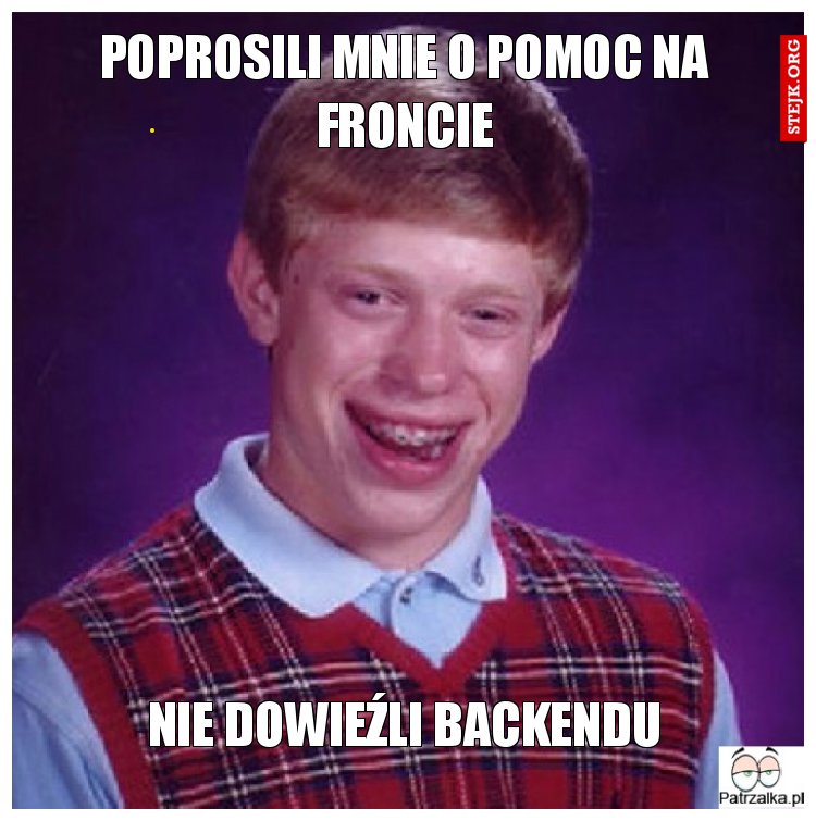 poprosili mnie o pomoc na froncie