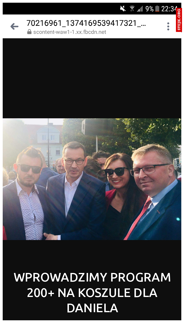 Wprowadzimy program 200  Na koszule dla Daniela
