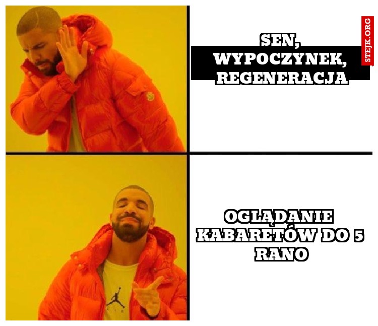 sen, wypoczynek, regeneracja