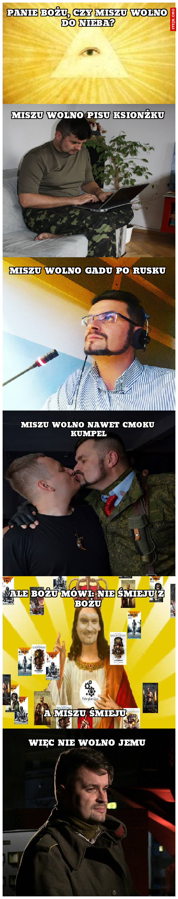 PANIE BOŻU, CZY MISZU WOLNO DO NIEBA?