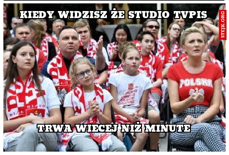 Kiedy studio tvp trwa