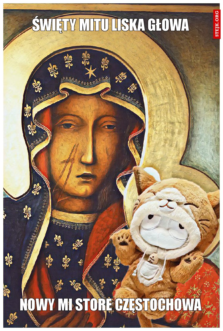 święty mitu liska głowa