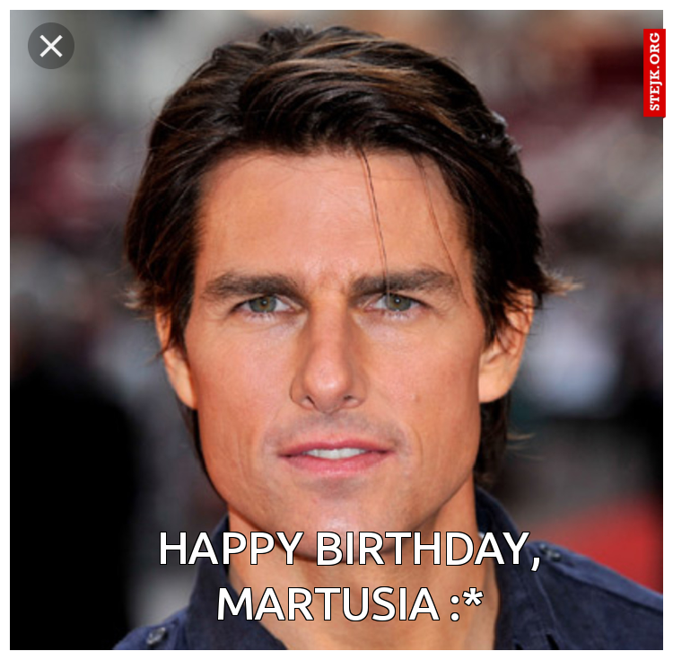 Happy birthday, Martusia :*