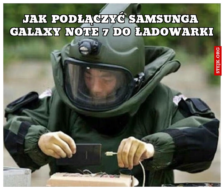 Jak podłączyć Samsunga GALAXY Note 7 do ładowarki