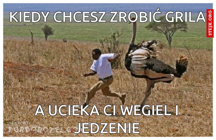 kiedy chcesz zrobić Grila