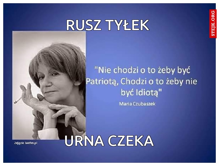 RUSZ TYŁEK 