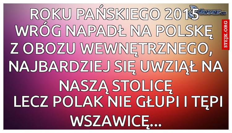 Roku pańskiego 2015