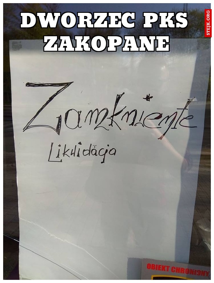 dWORZEC PKS ZAKOPANE