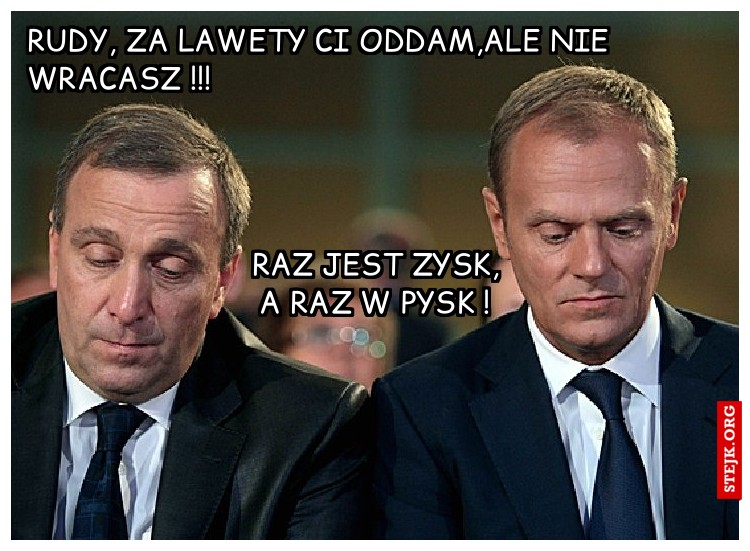 rudy, za lawety ci oddam,ale nie wracasz !!!