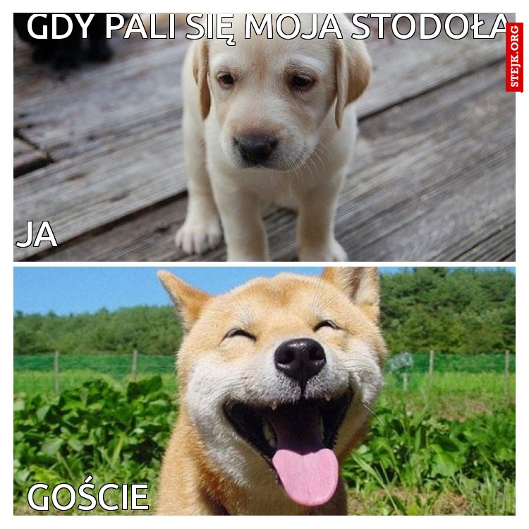 Gdy pali się moja stodoła 