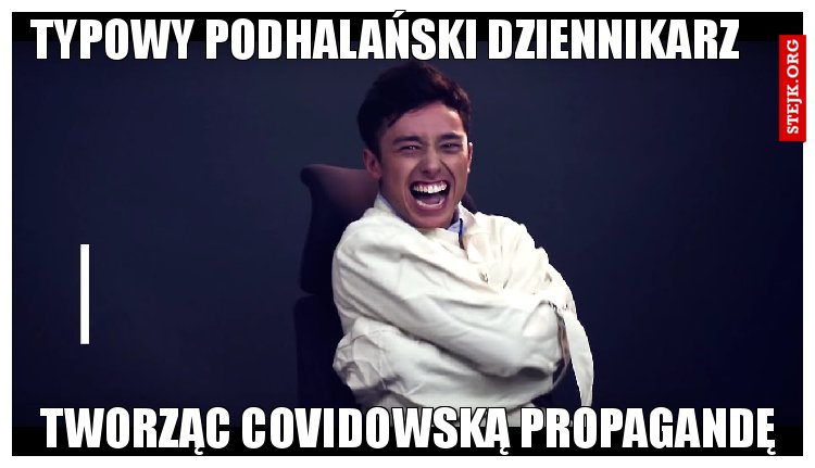 typowy podhalański dziennikarz