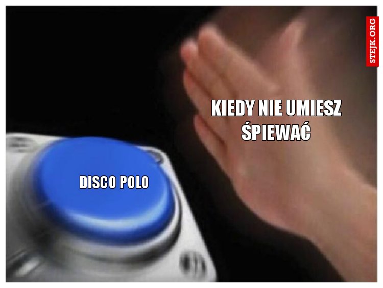 Kiedy nie umiesz śpiewać