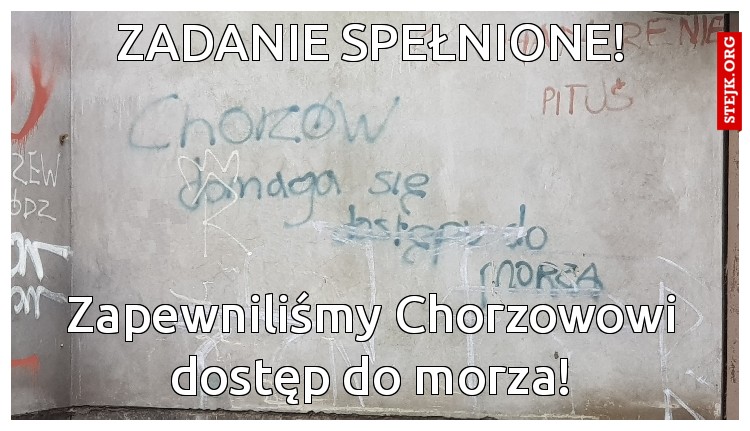 zadanie spełnione!