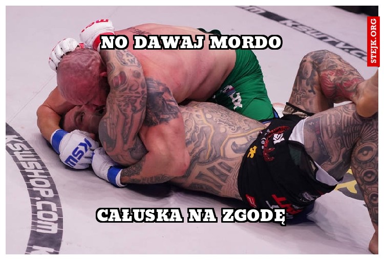 całuska na zgodę
