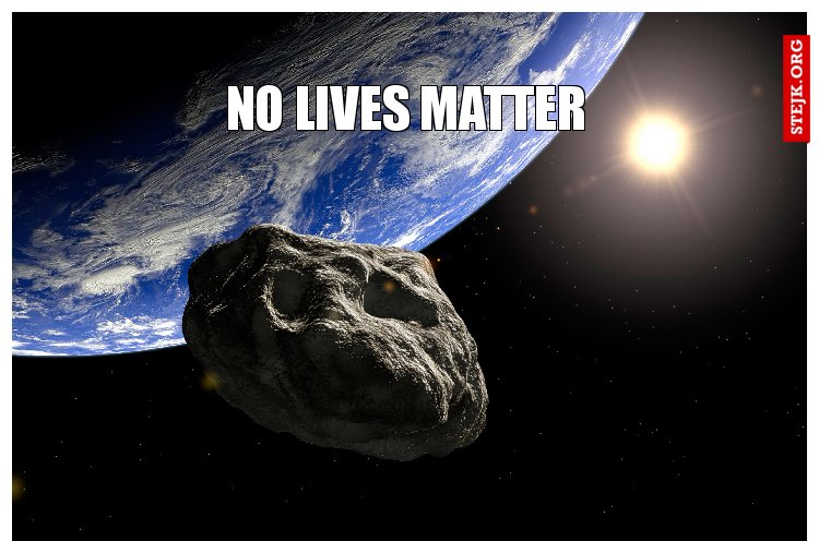 NO LIVES MATTER