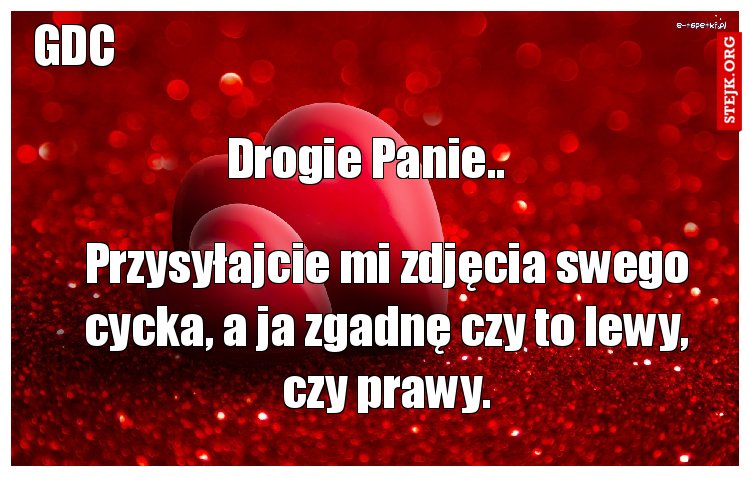 Drogie Panie..