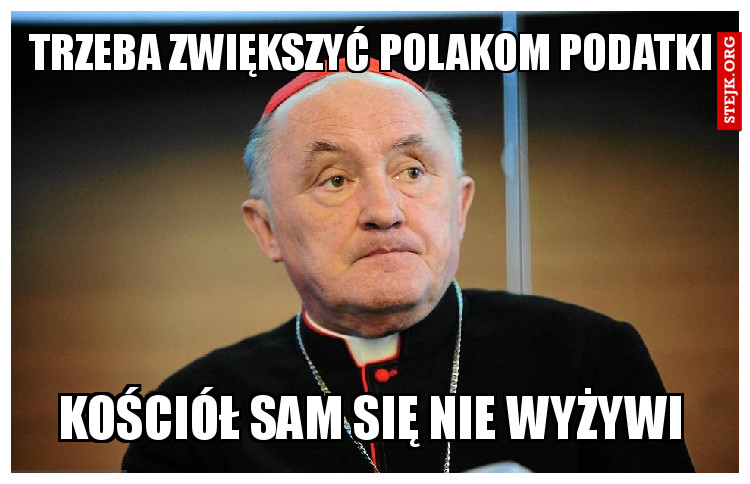 trzeba zwiększyć polakom podatki