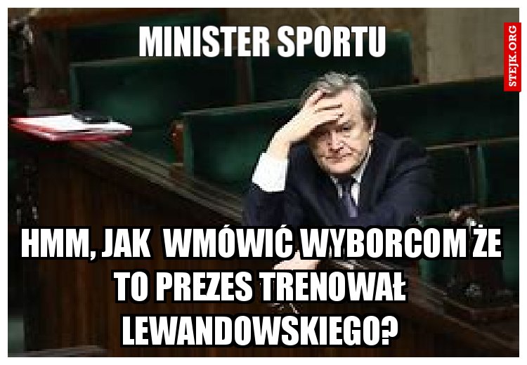 Minister sportu