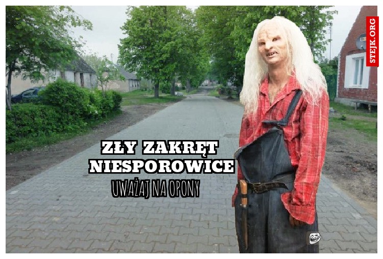 ZŁY ZAKRĘT NIESPOROWICE