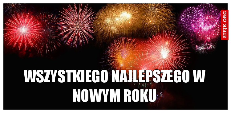Wszystkiego Najlepszego w Nowym Roku
