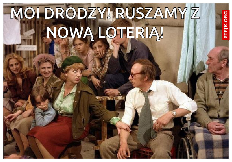 Moi drodzy! Ruszamy z nową loterią!