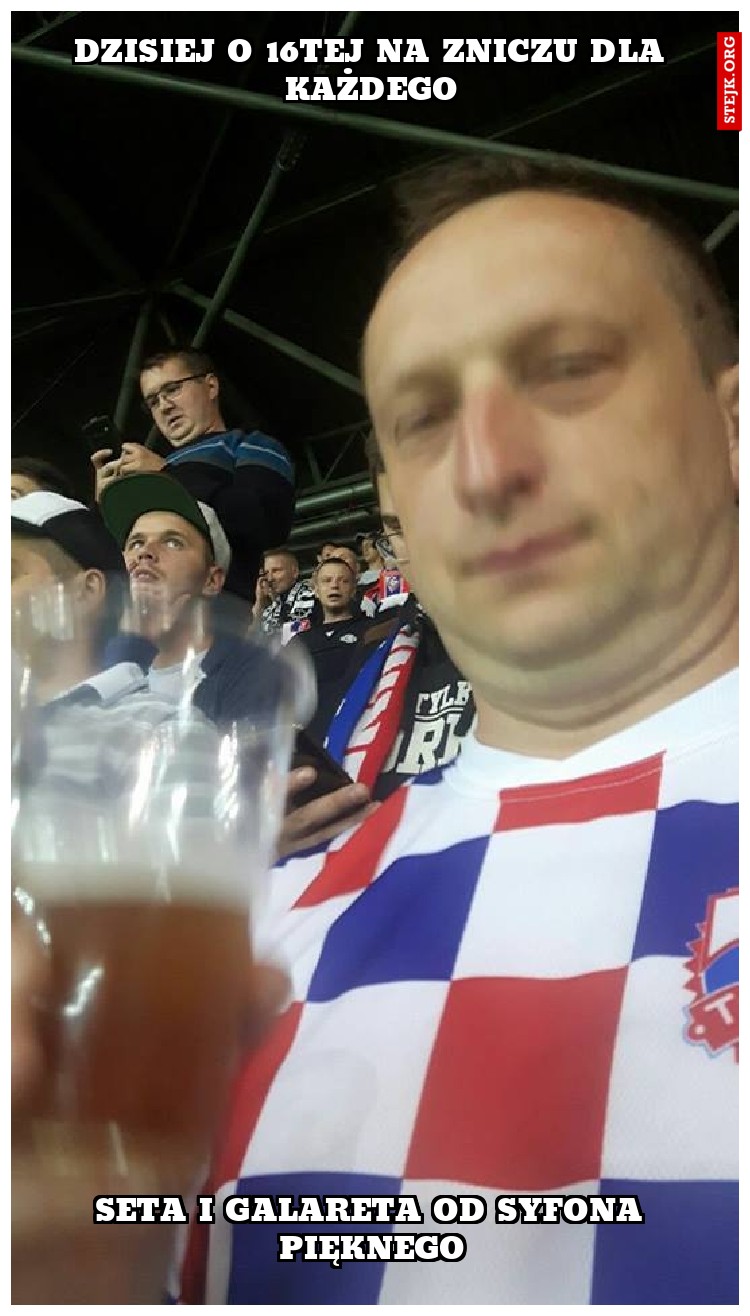 DZISIEJ O 16TEJ NA ZNICZU DLA KAŻDEGO