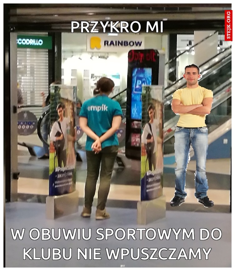 Przykro mi