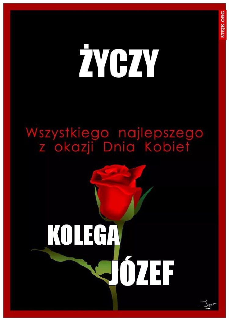 Życzy  