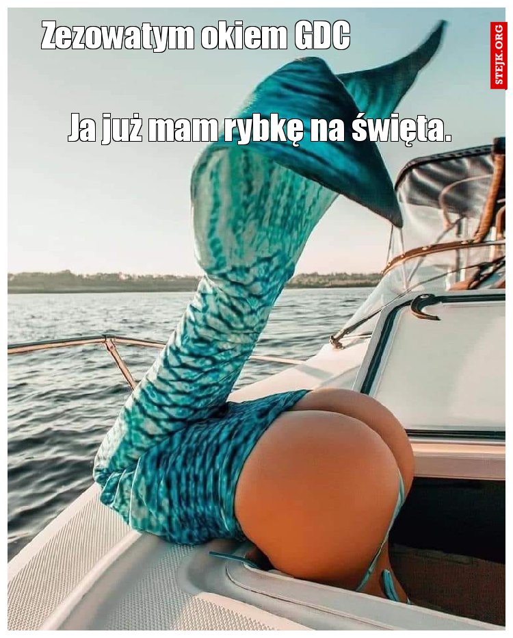 Ja już mam rybkę na święta.