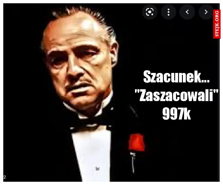 Szacunek... "Zaszacowali" 997k