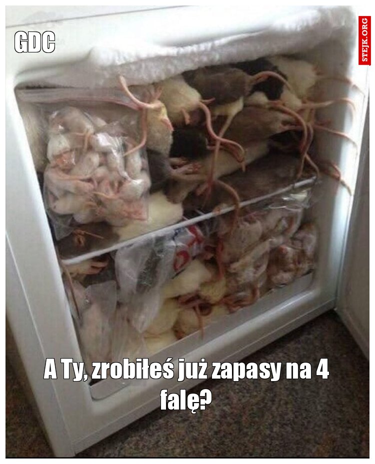 A Ty, zrobiłeś już zapasy na 4 falę?