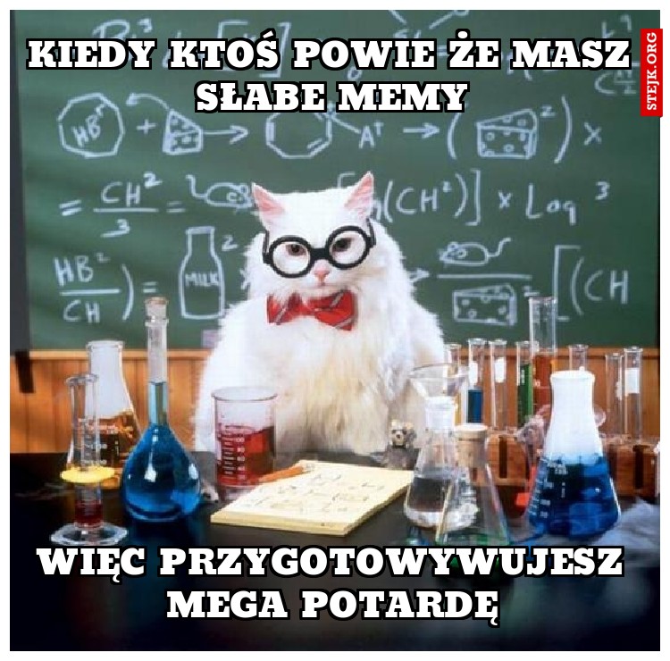 KIEDY KTOŚ POWIE ŻE MASZ SŁABE MEMY