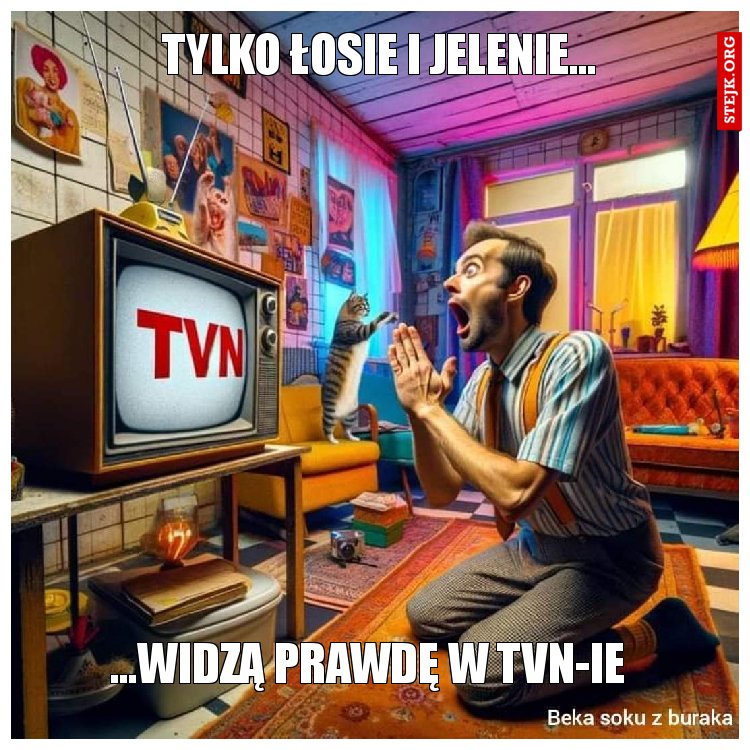 Tylko łosie i jelenie...