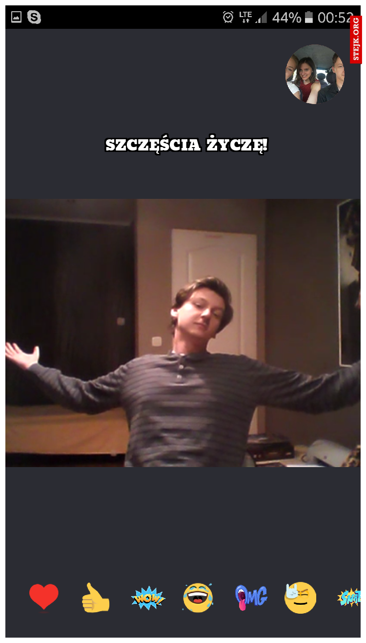 SZCZĘŚCIA ŻYCZĘ!